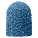 Schleifkappe rund Ø 13 mm grob, blau