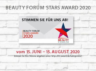 AktuellesLink_BEAUTY_FORUM_STARS_AWARD_2020