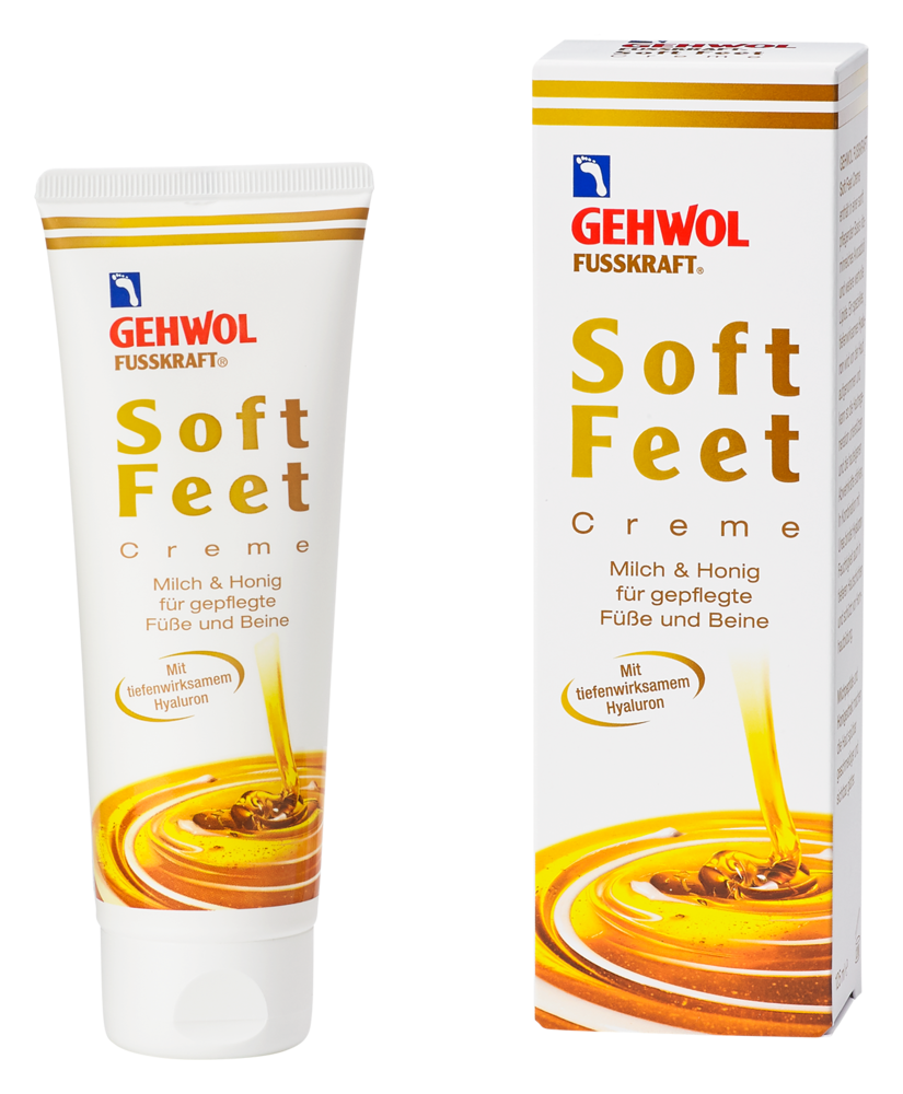 Toestemming paneel Bij naam GEHWOL FUSSKRAFT Soft Feet Cream 125 ml tube - GEHWOL: Foot care products  for foot enthusiasts